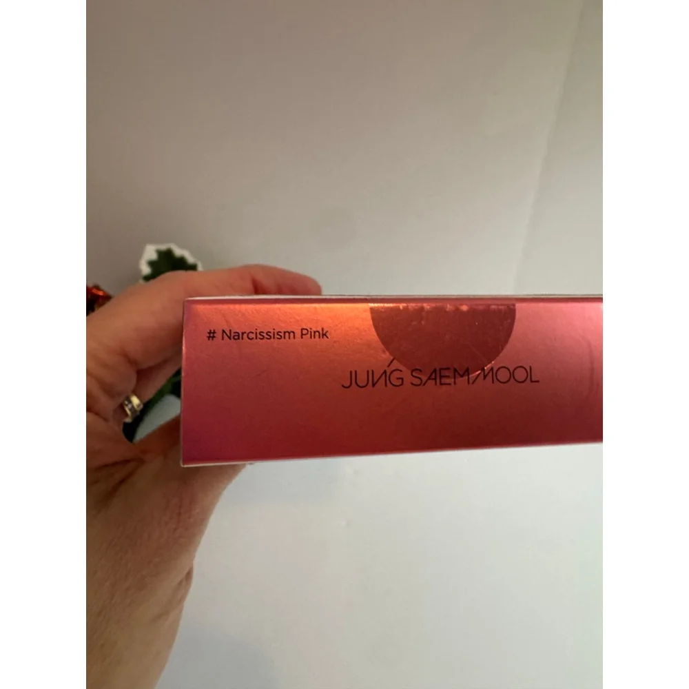 Korean JUNG SAEM MOOL New Classic Glaze Lipstick Set – Narcissism Pink
